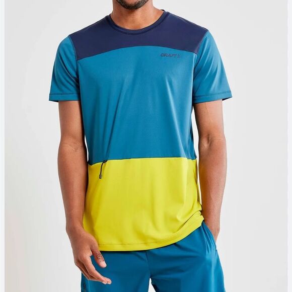 CRAFT Charge SS Tech Tee Blue Size XL - Picture 1 of 10